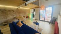 Sala d'estar de Pis en venda en Badalona amb Calefacció, Terrassa i Balcó