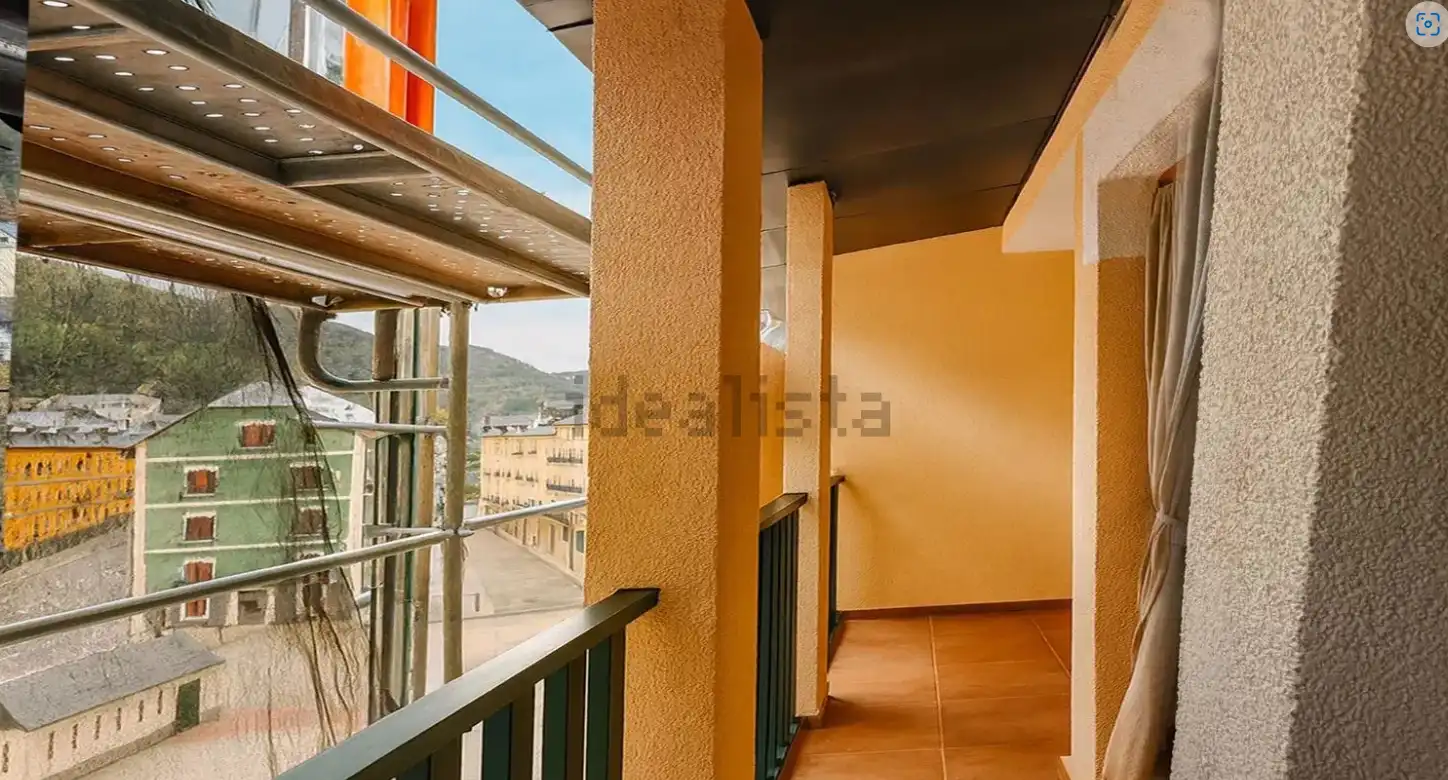 Balcony of Apartments for sale in Canfranc  with Heating, Parquet flooring and Storage room