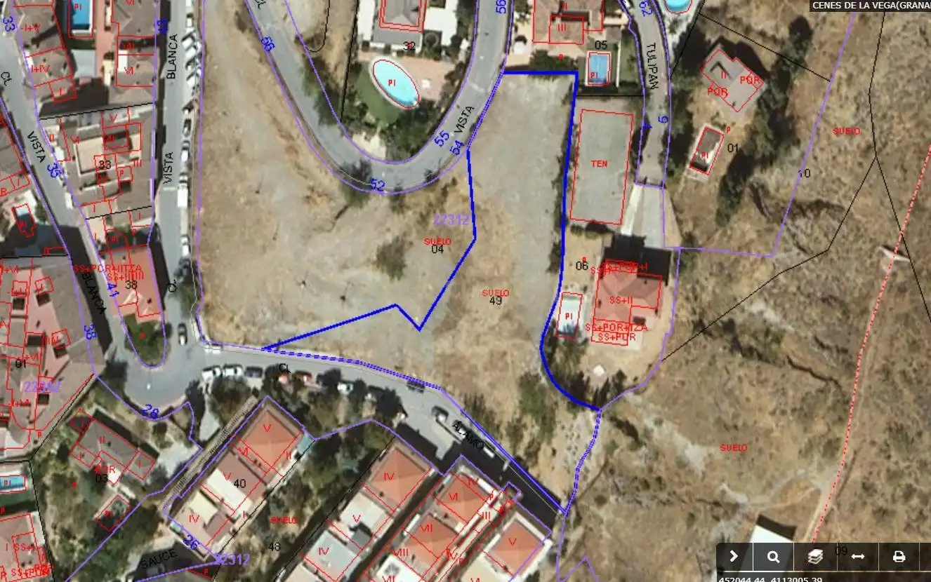 Residential land for sale in Calle Vista Blanca, Cenes de la Vega, Spain, imagen 2