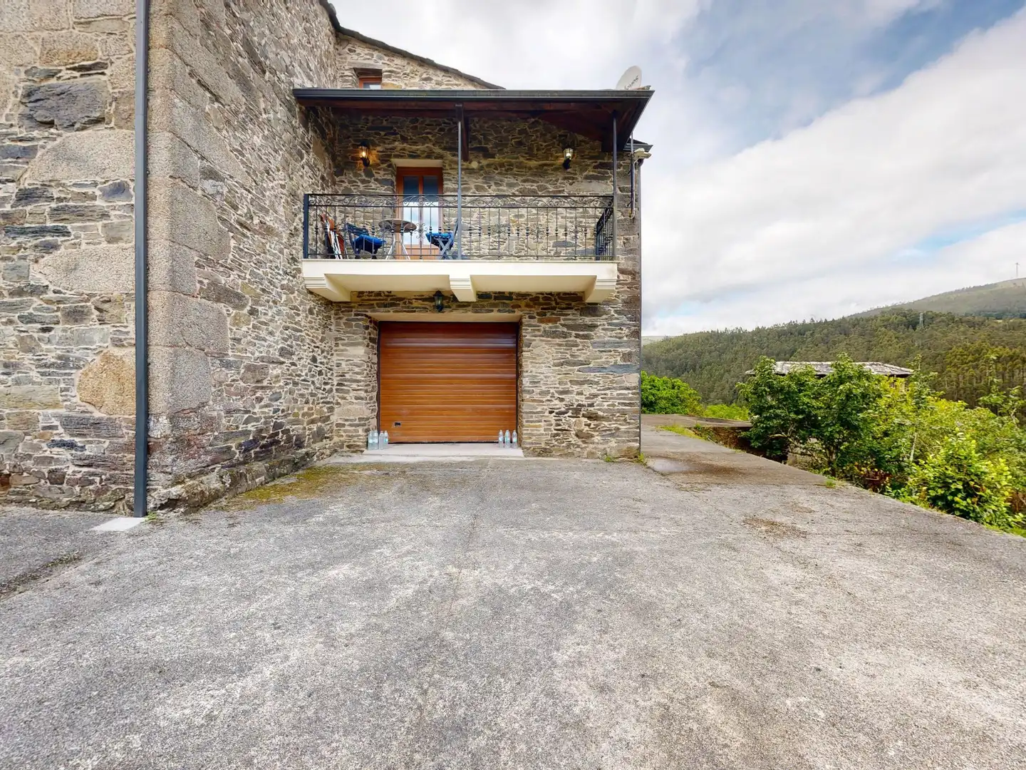 Vista exterior de Casa o chalet en venta en Ourol, Lugo