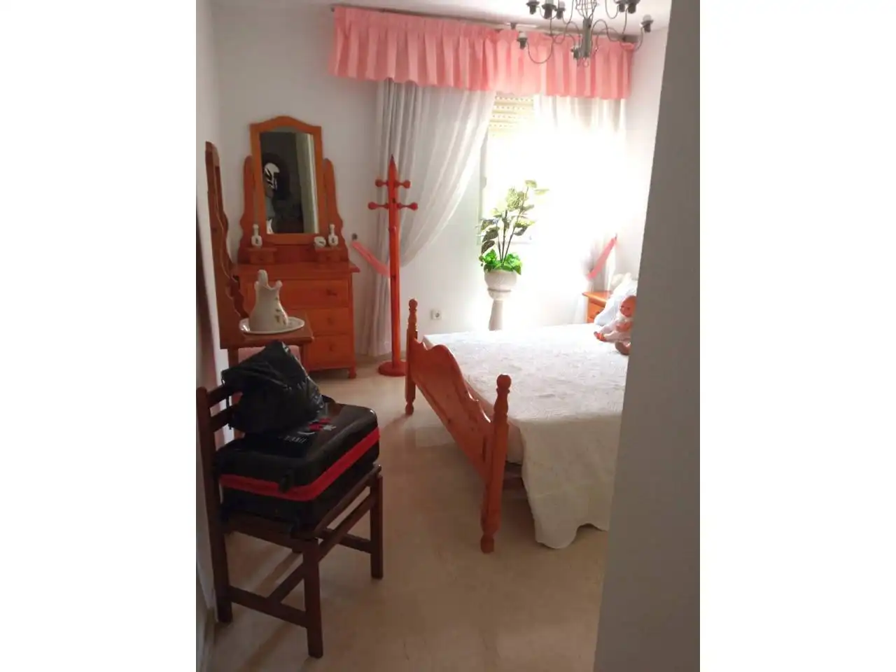 Schlafzimmer von Wohnung zur Miete in Rincón de la Victoria mit Möbliert