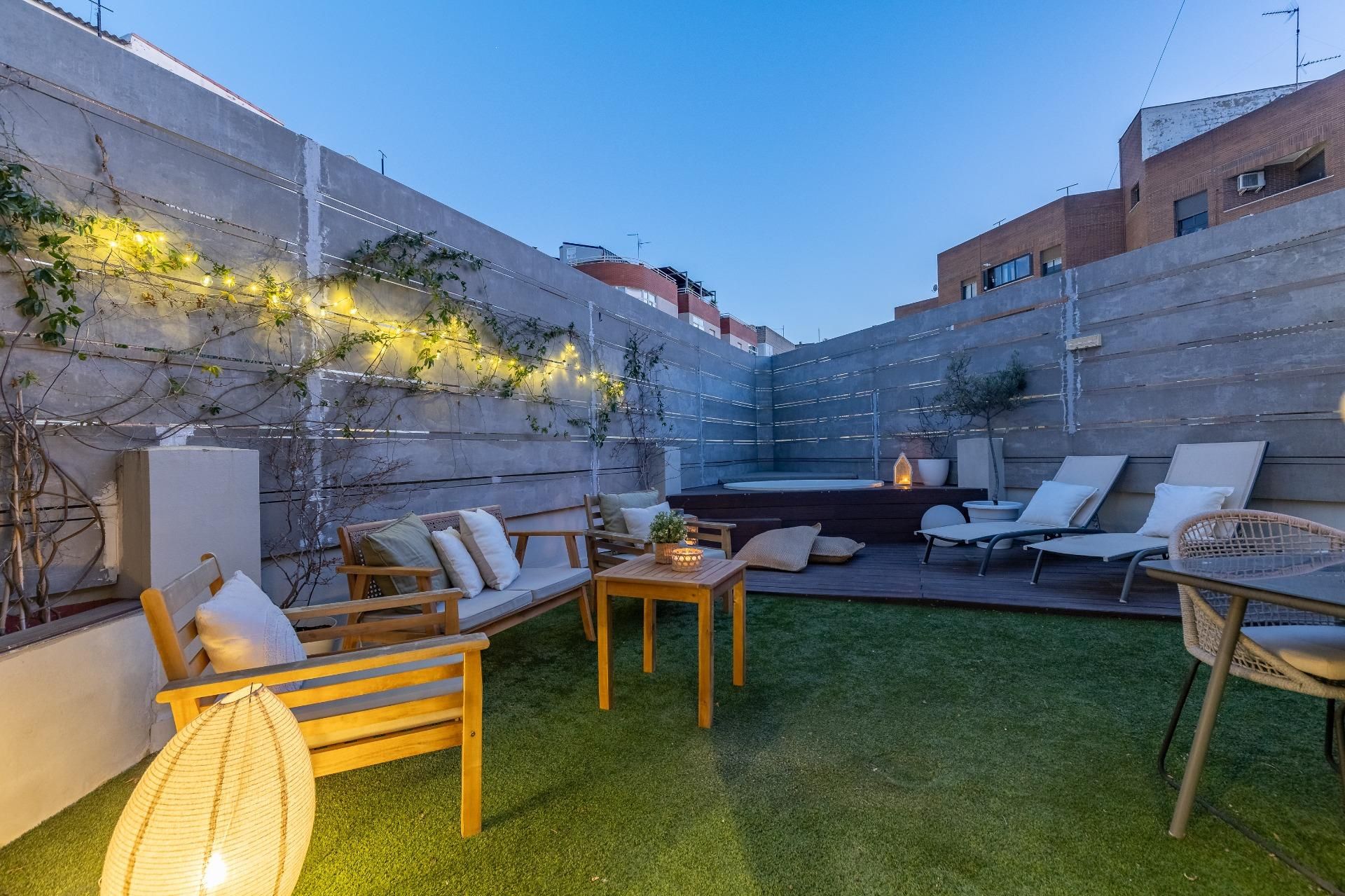 Terrace of Houses for sale in Chiva  with Air Conditioner, Parquet flooring and Terrace