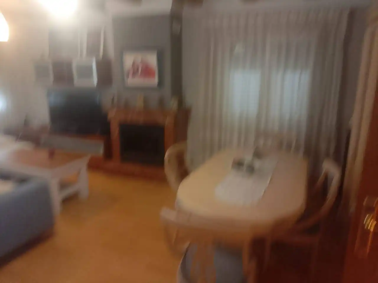 Menjador de Casa adosada en venda en Oliva amb Aire condicionat, Calefacció i Jardí privat