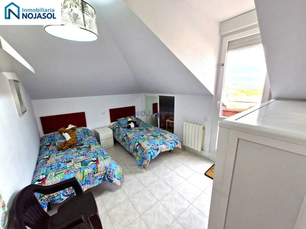 Bedroom of Flat for sale in Noja  with Heating, Terrace and Furnished