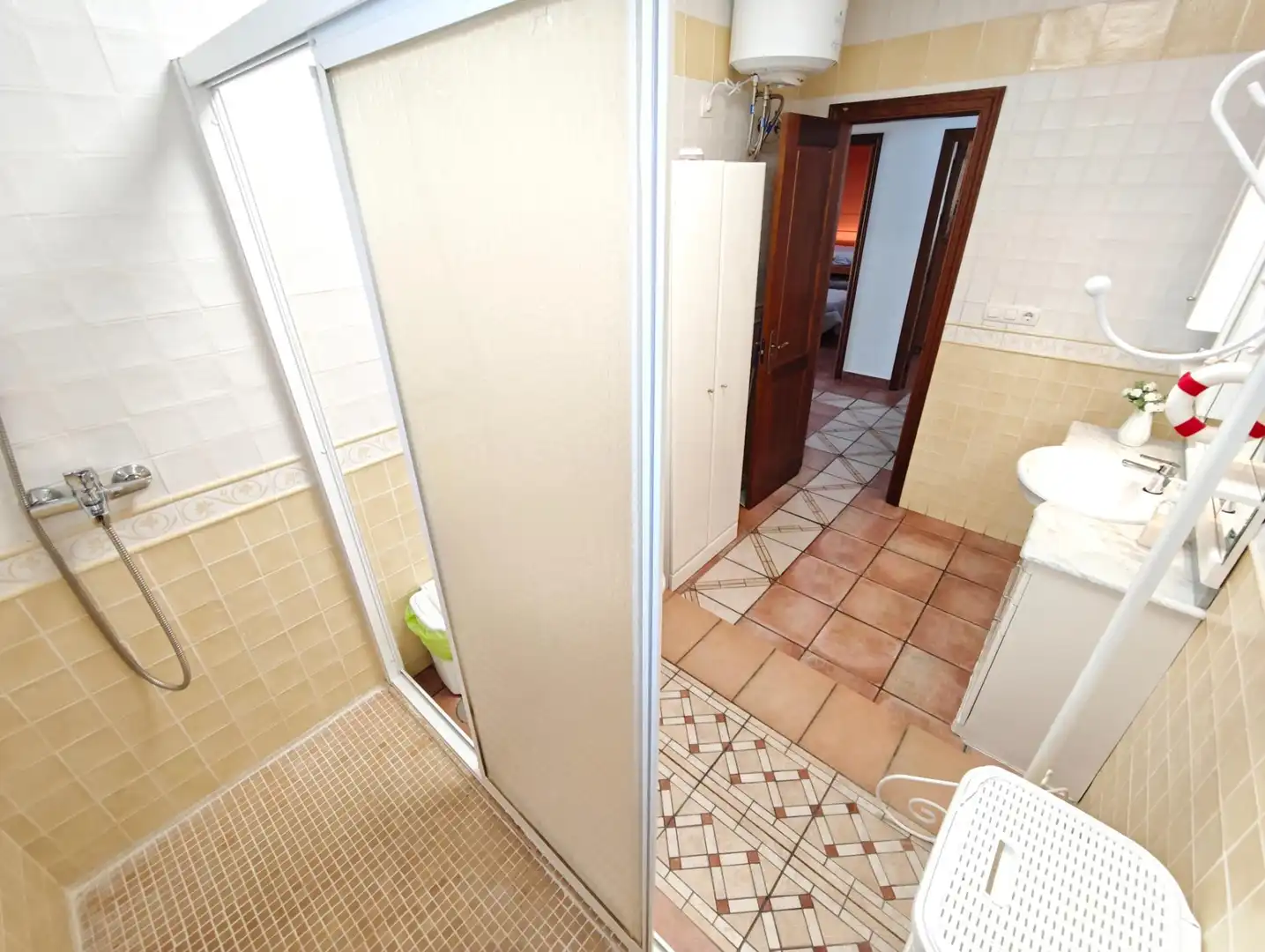 Baño de Finca rústica en venta en Cártama con Aire acondicionado, Calefacción y Jardín privado