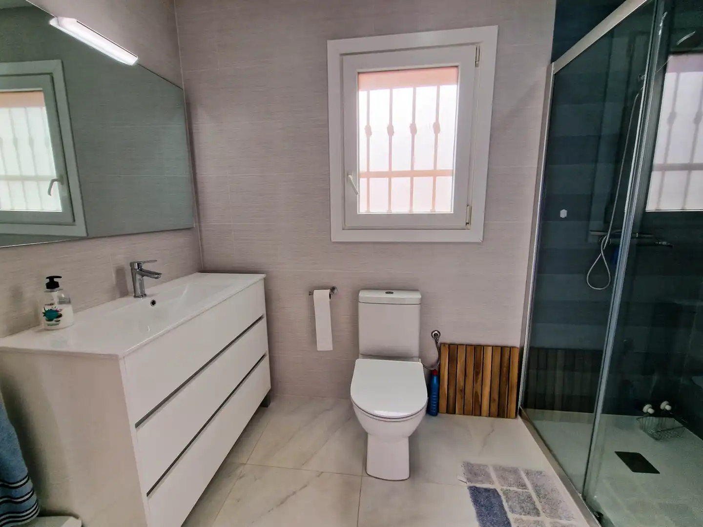Baño de Casa o chalet en venta en Mojácar con Aire acondicionado, Terraza y Piscina