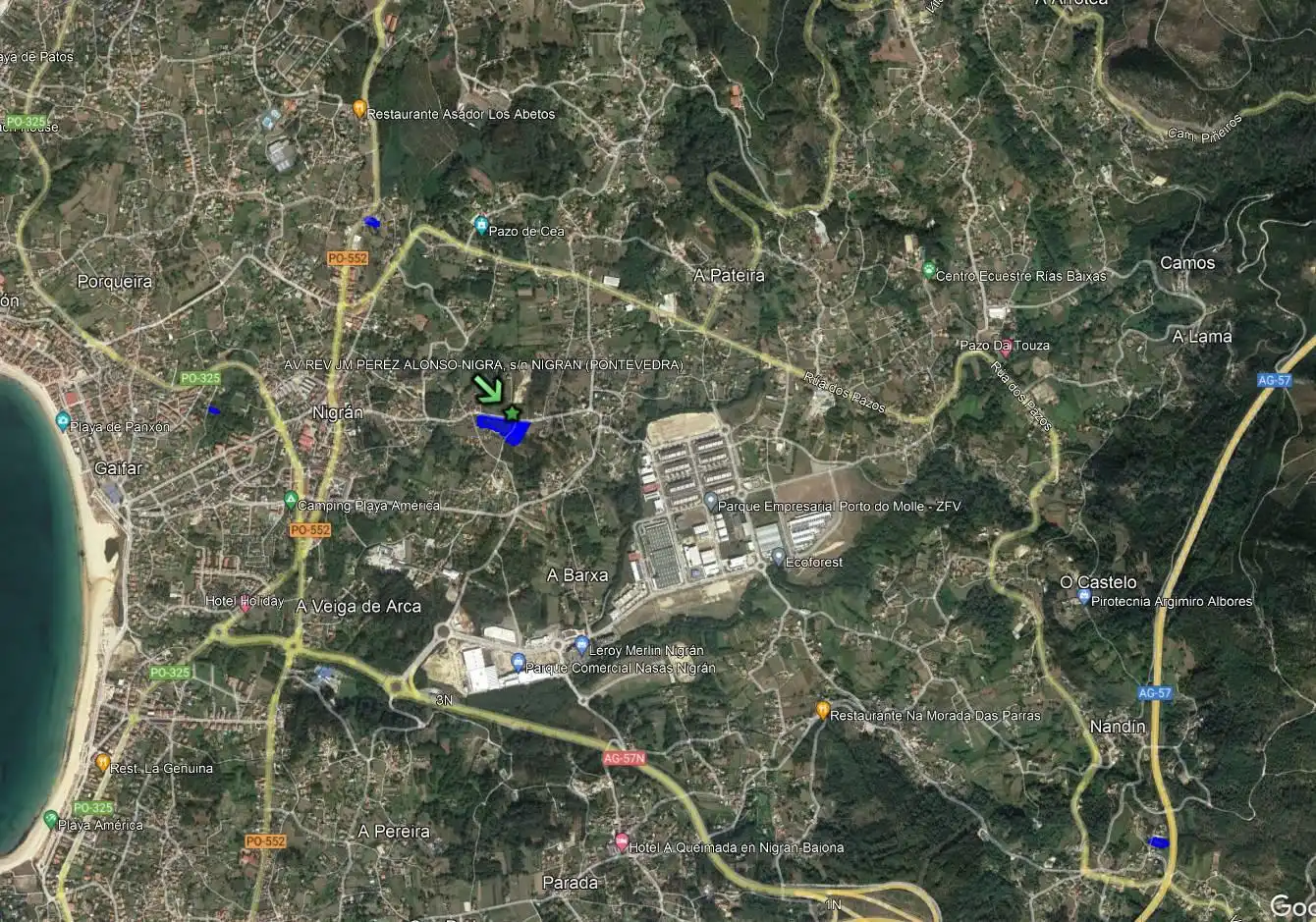 Rustikales Grundstück zum Verkauf in Nigrán centro, imagen 2