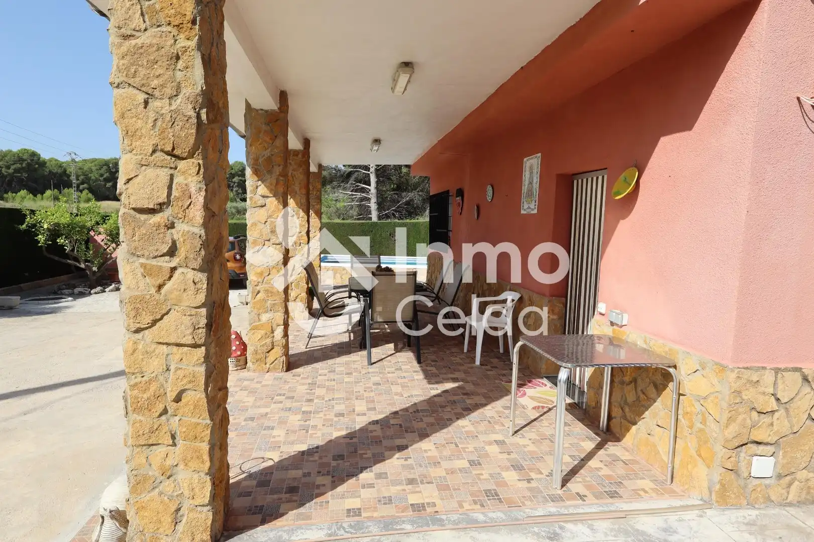 Terrassa de Casa o xalet en venda en Godelleta amb Aire condicionat, Calefacció i Jardí privat
