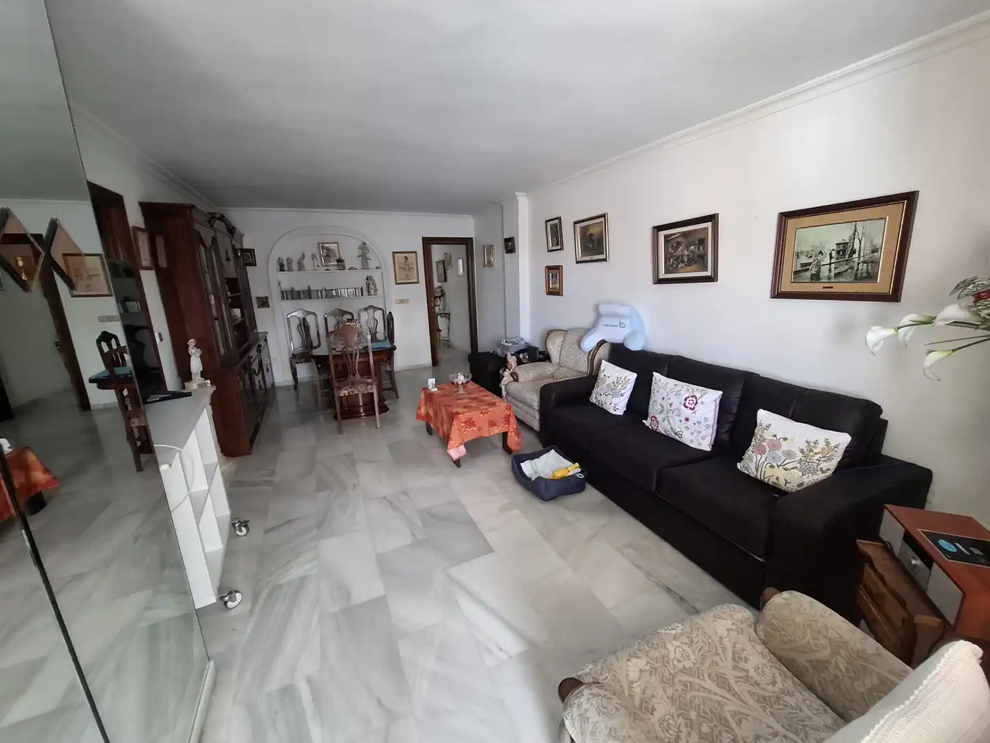 Living room of Flat for sale in Fuengirola  with Air Conditioner and Terrace