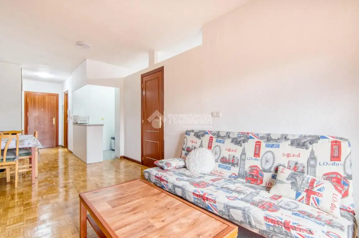 Sala d'estar de Pis de lloguer en Salamanca amb Calefacció i Moblat