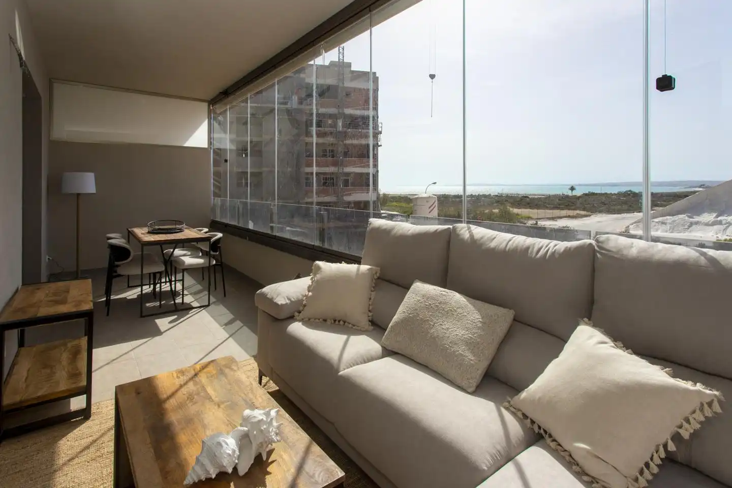 Terrace of Flat for sale in Santa Pola  with Air Conditioner, Terrace and Swimming Pool