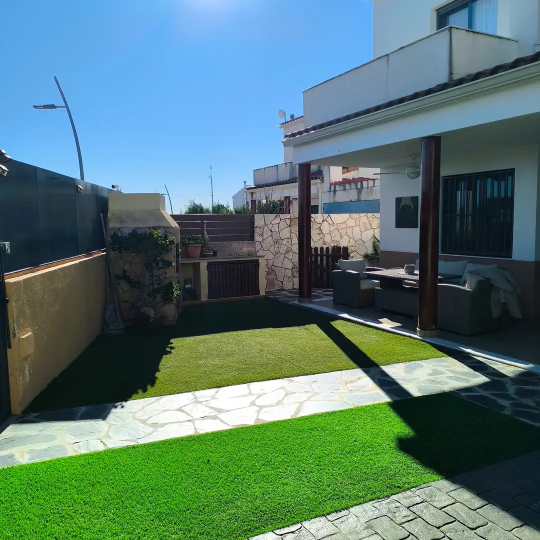 Terrasse von Haus oder Chalet zum Verkauf in Peñíscola / Peníscola mit Klimaanlage, Privatgarten und Parkett