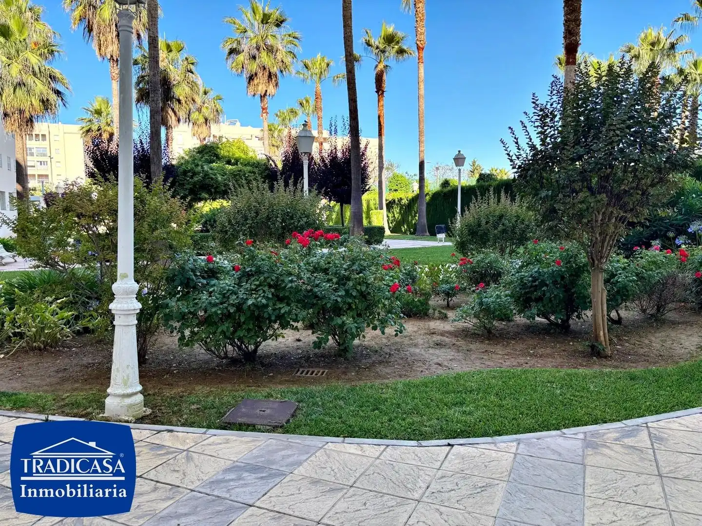 Jardí de Pis en venda en Jerez de la Frontera amb Aire condicionat, Jardí privat i Piscina comunitària