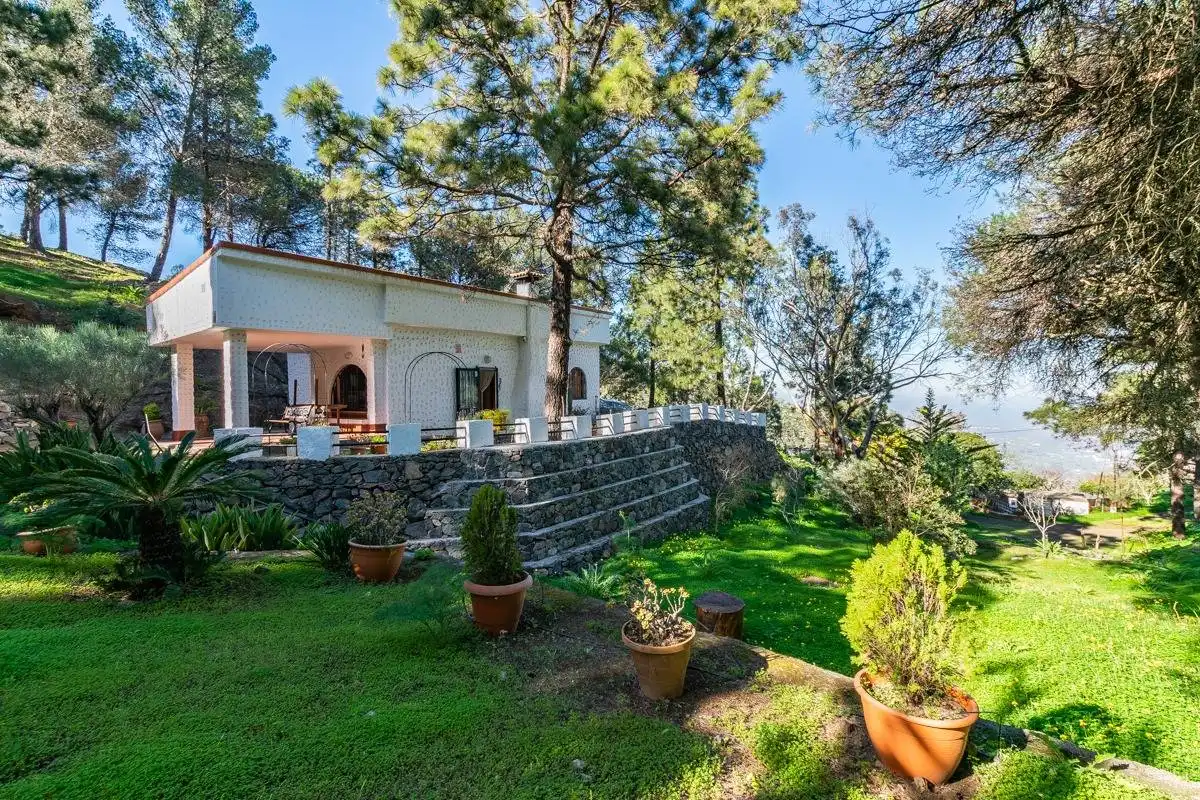 Vista exterior de Casa o xalet en venda en Telde amb Jardí privat