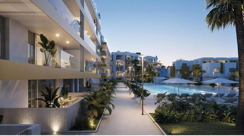 Promoción de obra nueva con piscina y garaje en Roquetas de Mar, Almería