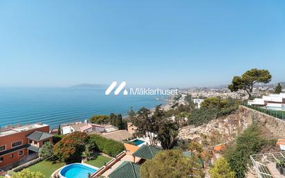 Vista exterior de Casa o xalet en venda en Málaga Capital amb Terrassa