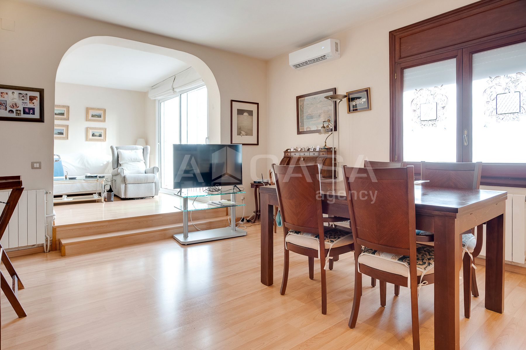 Living room of Attic for sale in  Barcelona Capital  with Heating and Terrace