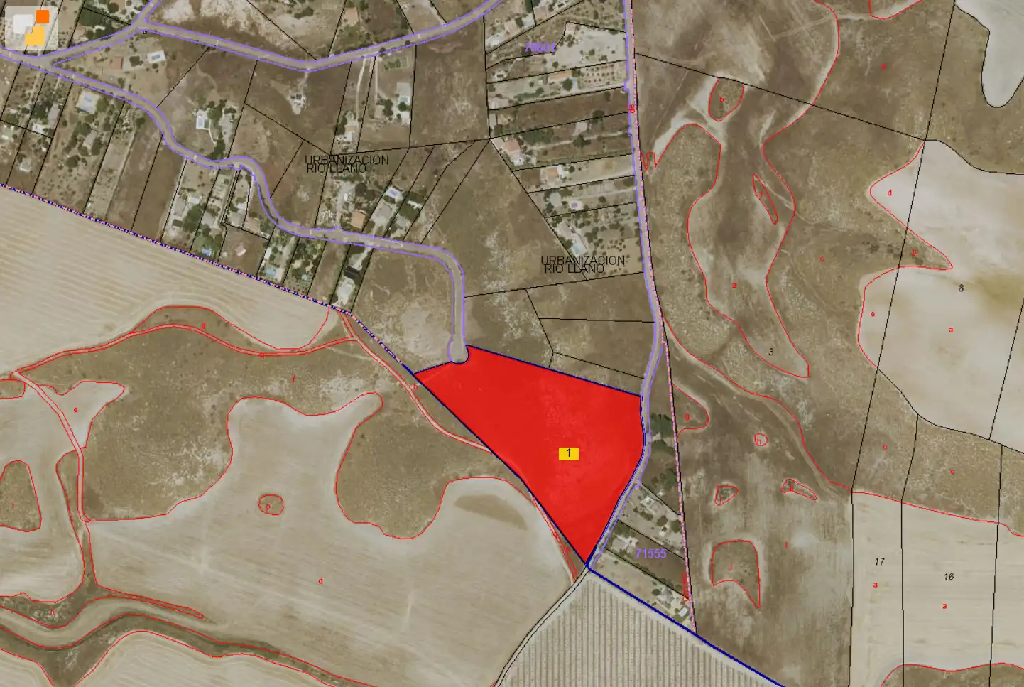 Terreny residencial en venda a Urbanización Río Llano 149