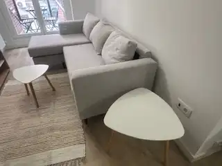 Sala d'estar de Apartament de lloguer en León Capital  amb Calefacció, Parquet i Terrassa