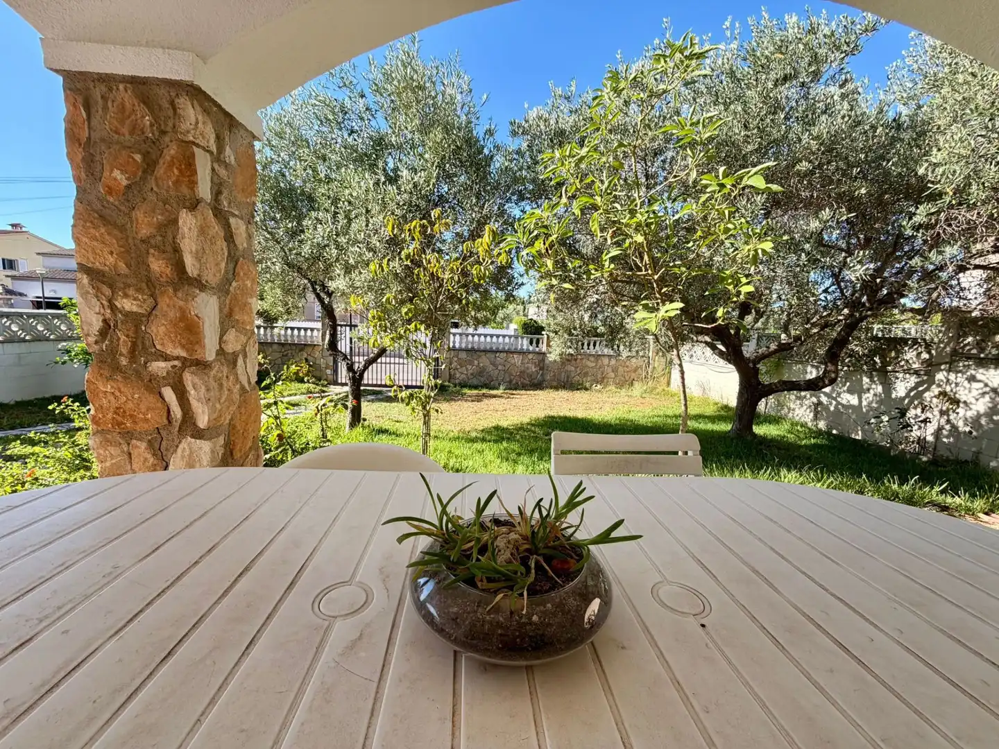 Garden of Houses for sale in Creixell  with Private garden