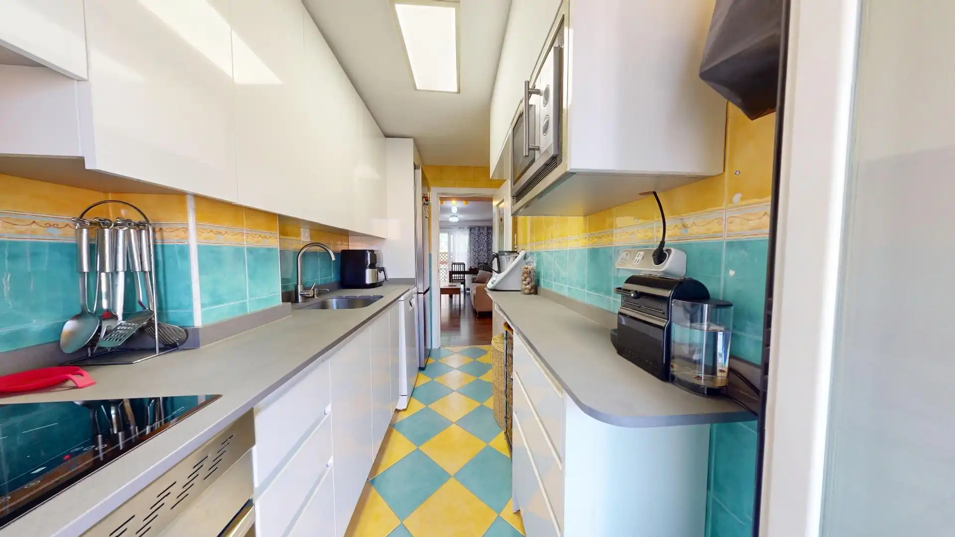 Kitchen of Flat for sale in Madrid  with Air Conditioner, Heating and Terrace