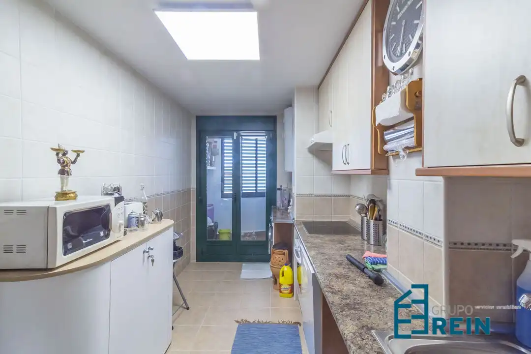 Kitchen of Flat for sale in Recas  with Air Conditioner, Heating and Alarm