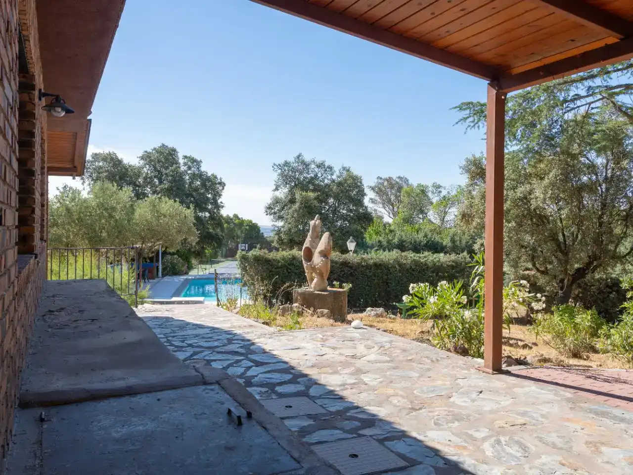 Terrassa de Casa o xalet en venda en Chapinería, Madrid