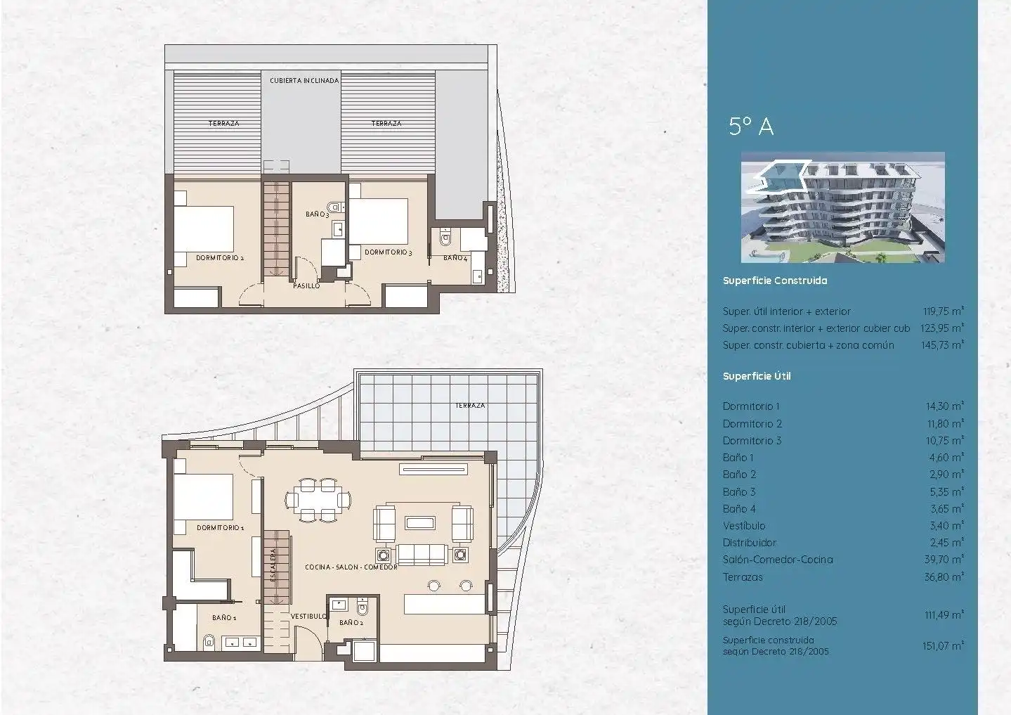 Ático con piscina en venta en Puerto Marina, imagen 6
