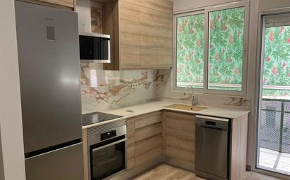 Kitchen of Flat for sale in  Valencia Capital  with Air Conditioner