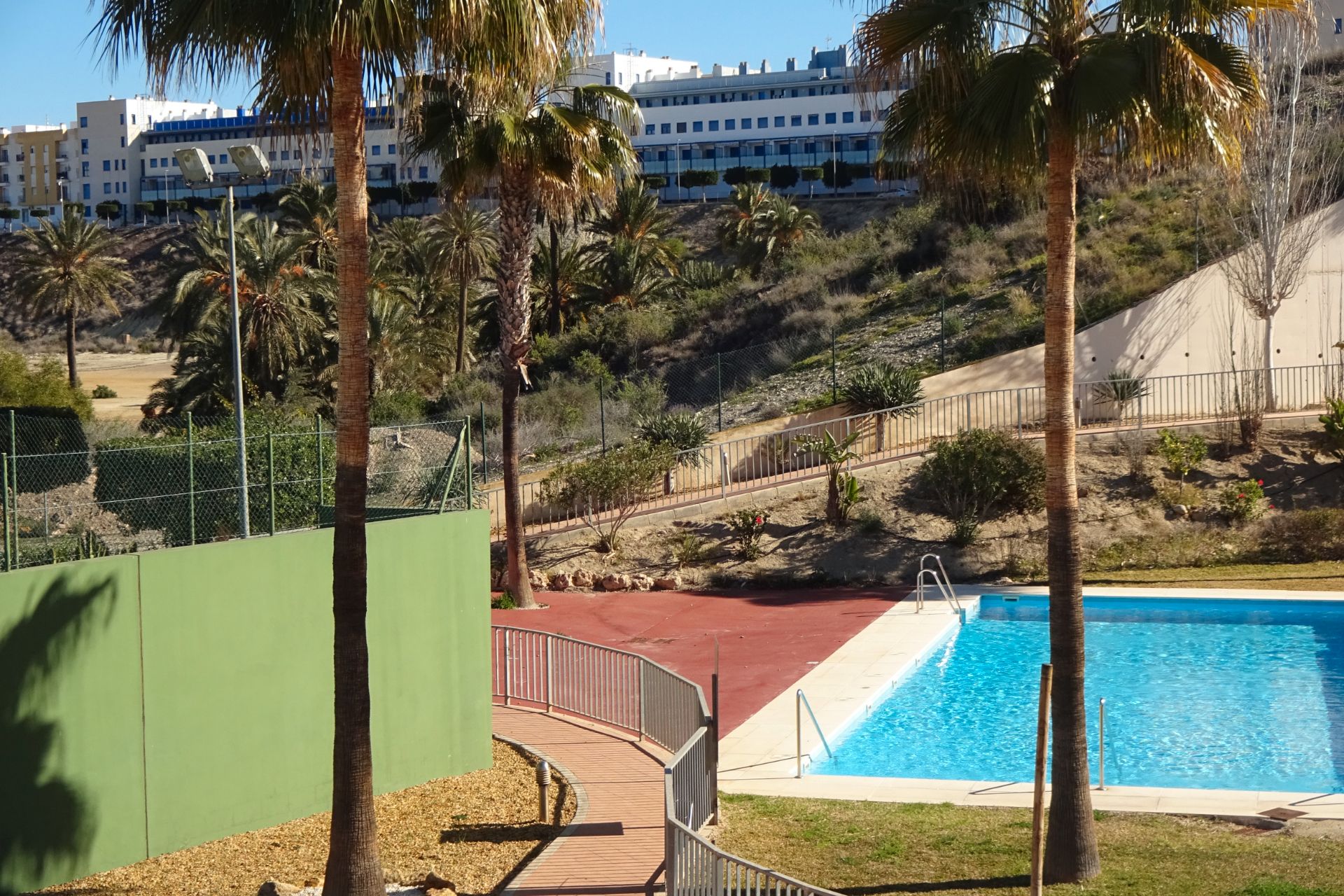 Piscina de Apartament en venda en Garrucha amb Aire condicionat, Calefacció i Terrassa