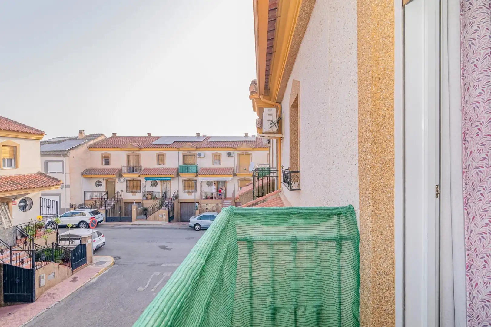 Vista exterior de Casa adosada en venda en Cijuela amb Aire condicionat, Calefacció i Jardí privat