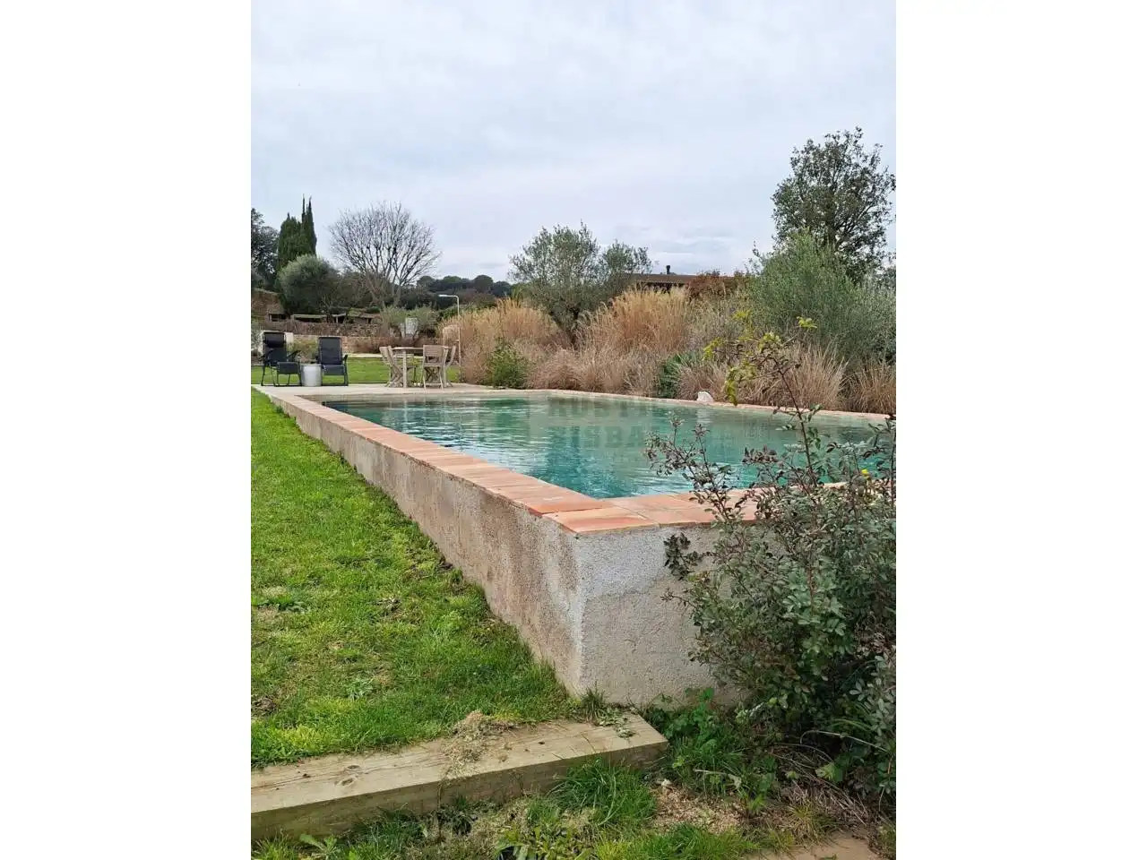 Garten von Country house zur Miete in Foixà mit Klimaanlage, Heizung und Möbliert