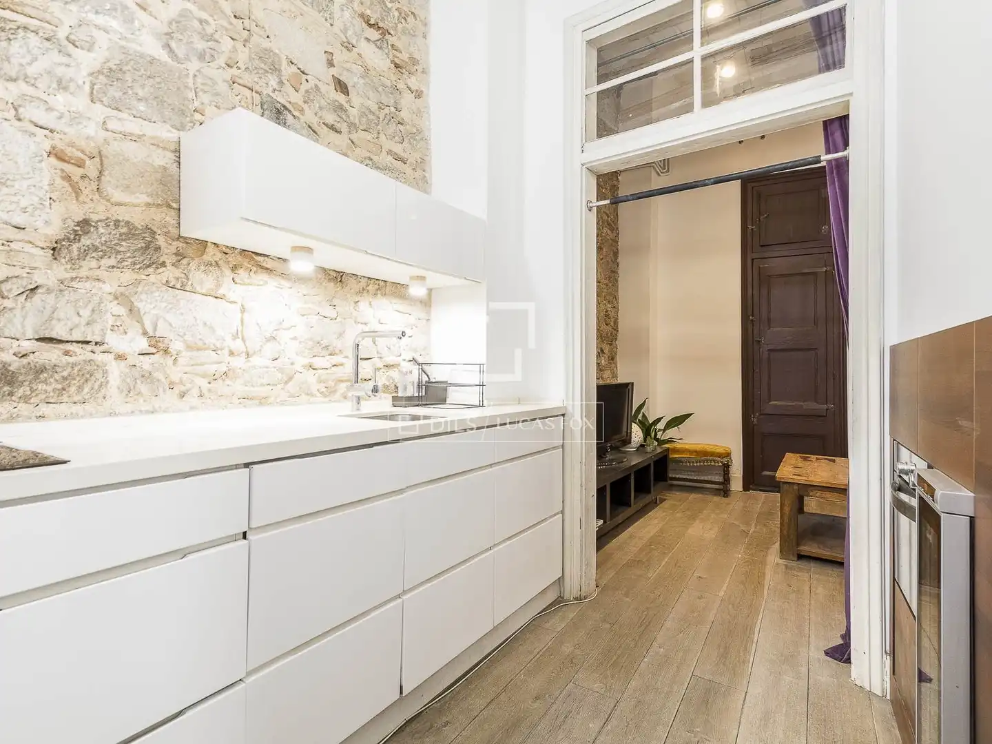 Cocina de Piso en venta en Barcelona con Aire acondicionado, Calefacción y Terraza