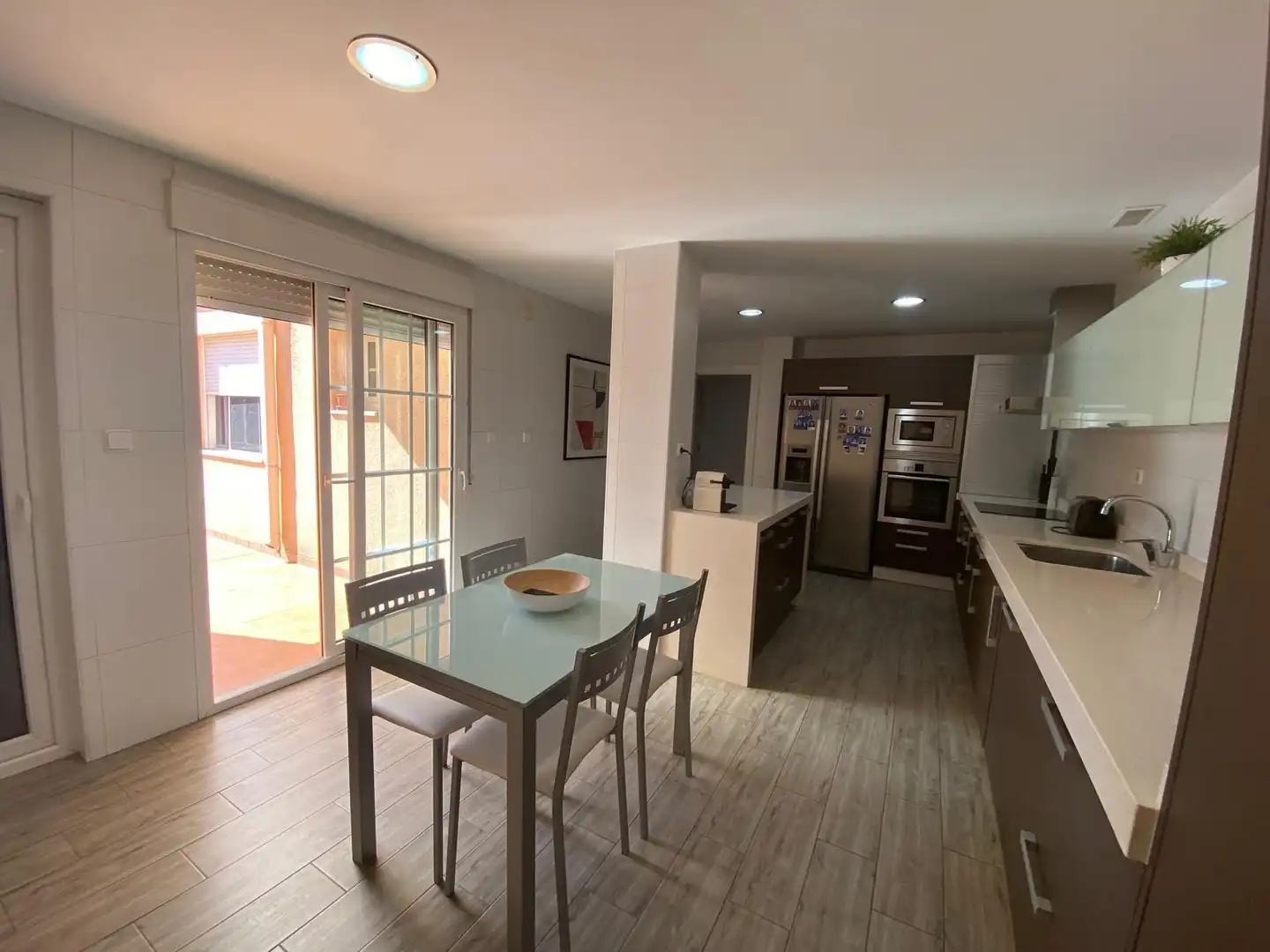 Cocina de Casa adosada en venta en Cartagena con Aire acondicionado, Jardín privado y Terraza