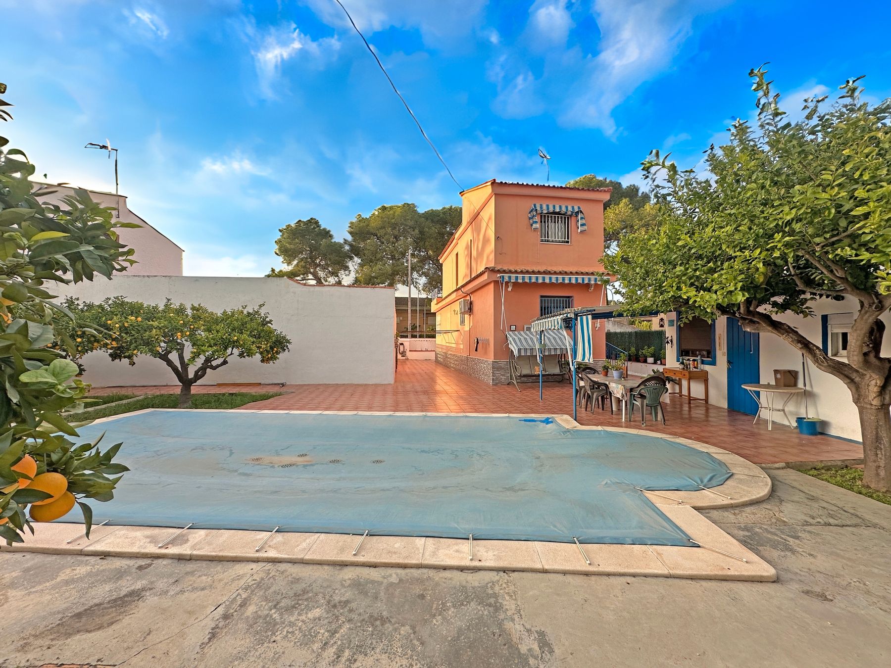 Jardín de Casa o chalet en venta en Paterna con Aire acondicionado, Jardín privado y Terraza