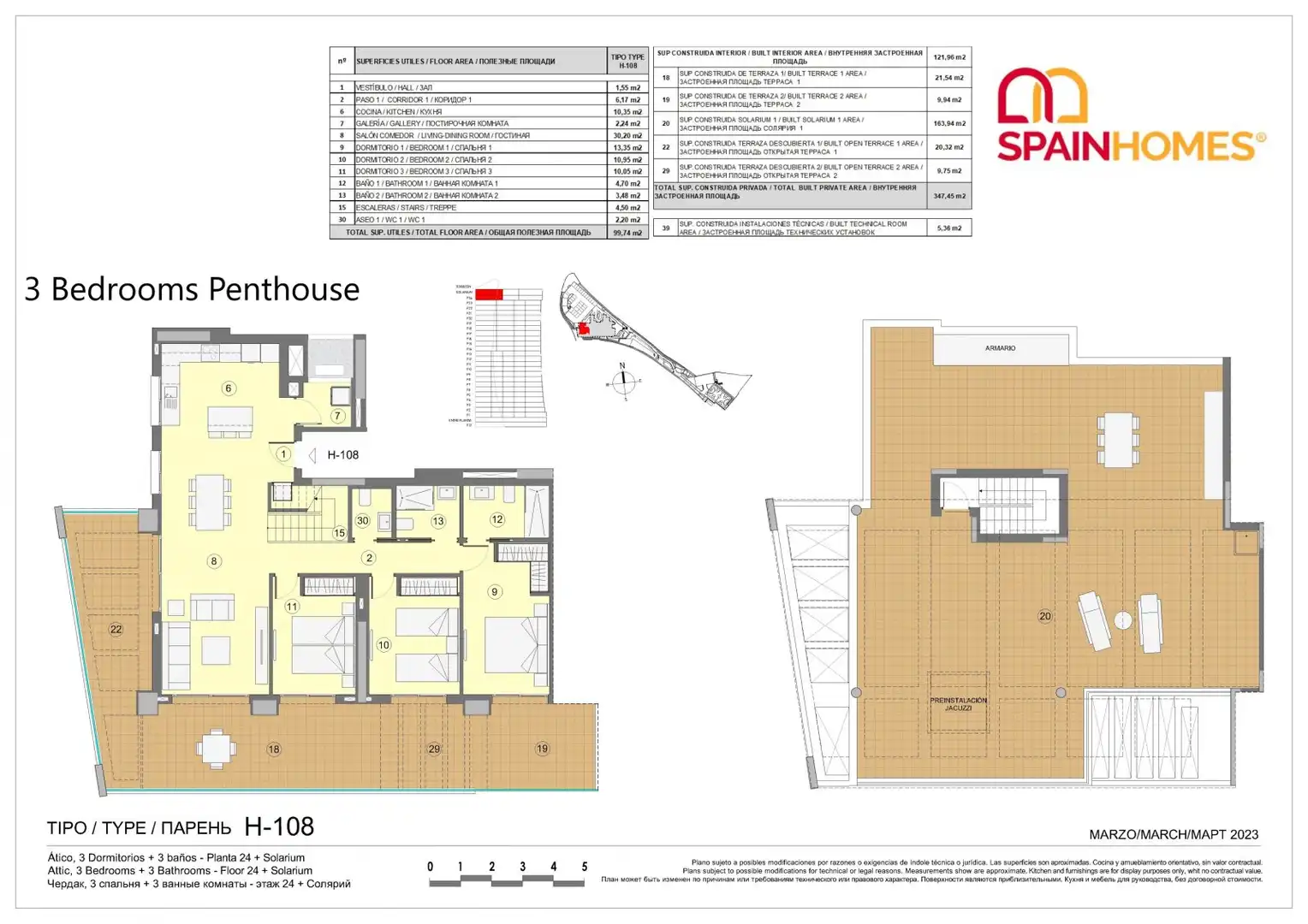 Apartament amb terrassa en venda a Via Parque, imagen 29