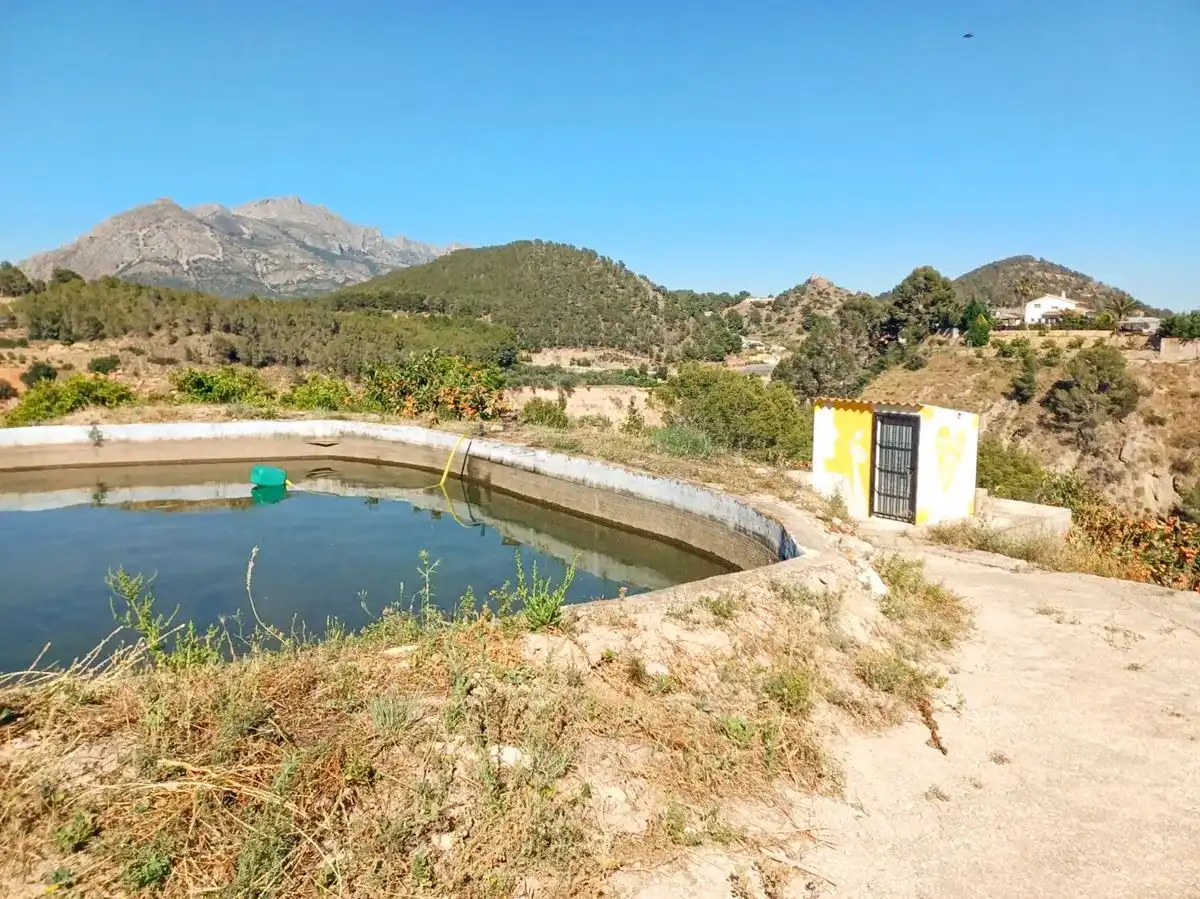 Vista exterior de Finca rústica en venta en Polop