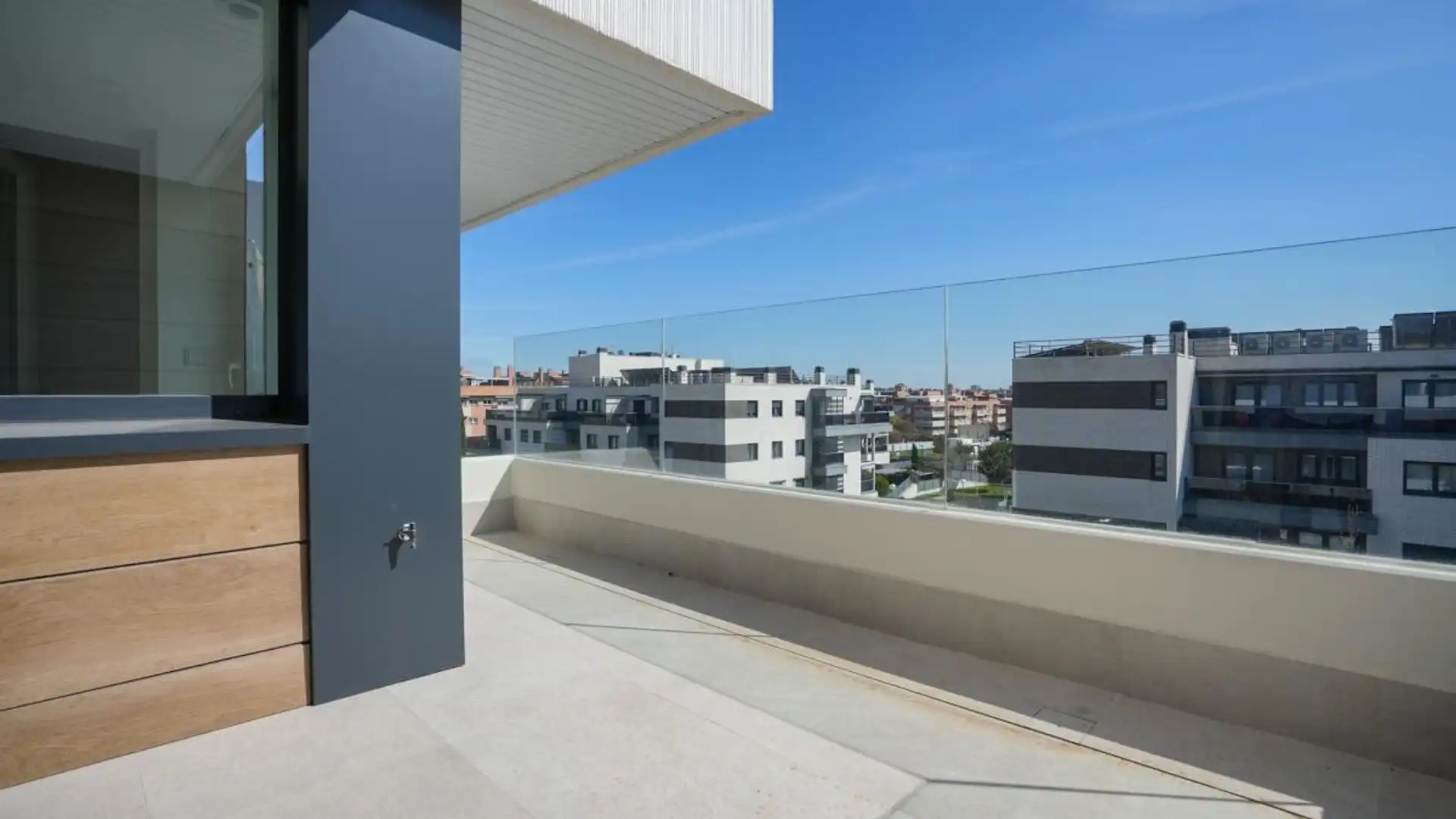 Terrace of Attic for rent in Pozuelo de Alarcón  with Air Conditioner, Heating and Private garden