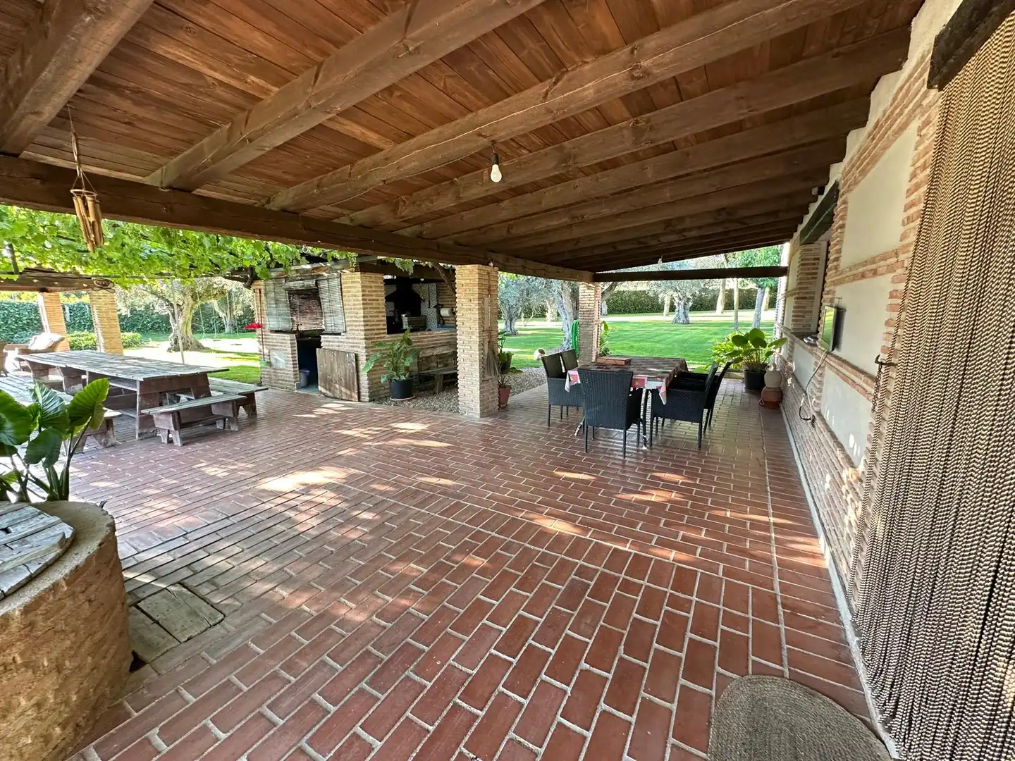 Terraza de Casa o chalet en venta en Montearagón con Aire acondicionado, Calefacción y Jardín privado