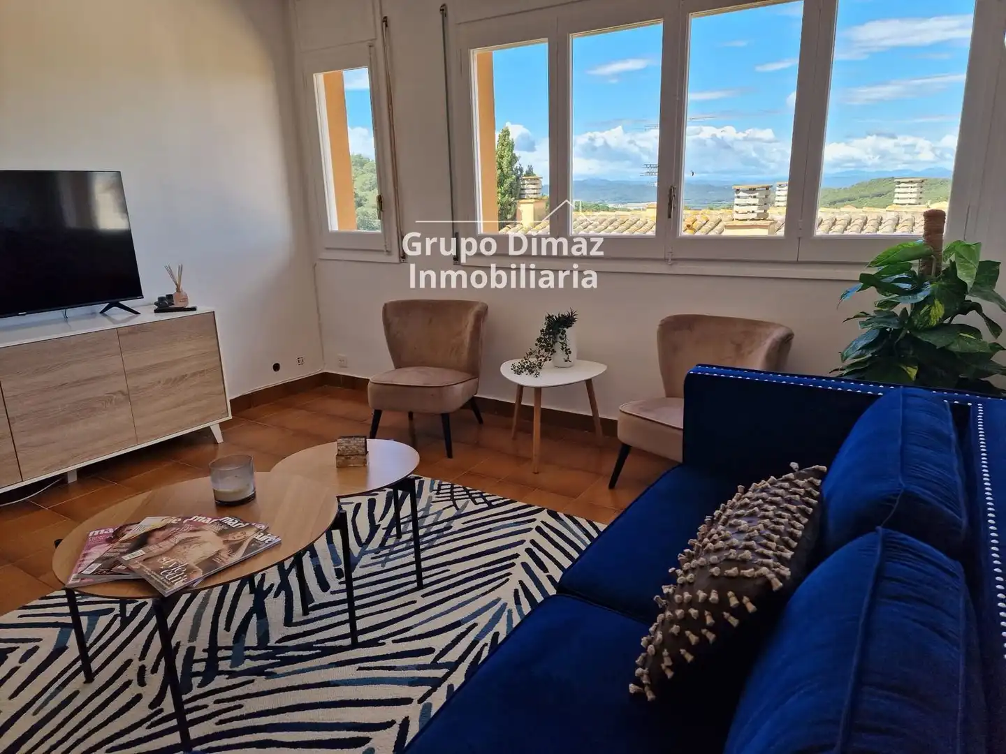 Living room of Flat for sale in Begur  with Terrace and Storage room