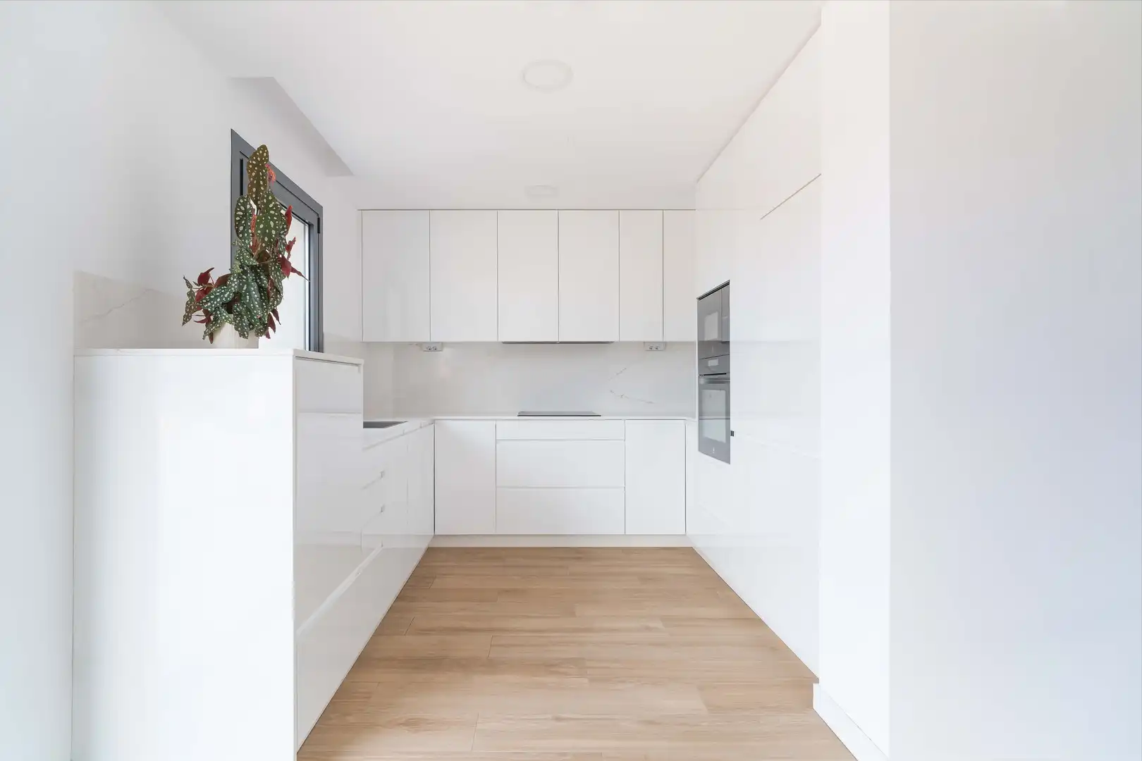 Cocina de Casa o chalet en venta en A Coruña Capital  con Calefacción y Jardín privado
