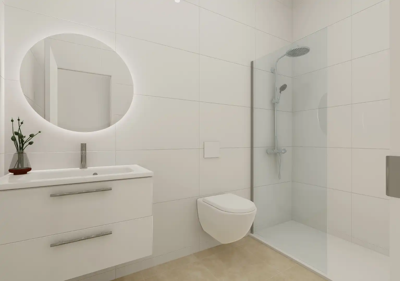 Bathroom of Ground floor for sale in Inca  with Air Conditioner, Heating and Terrace