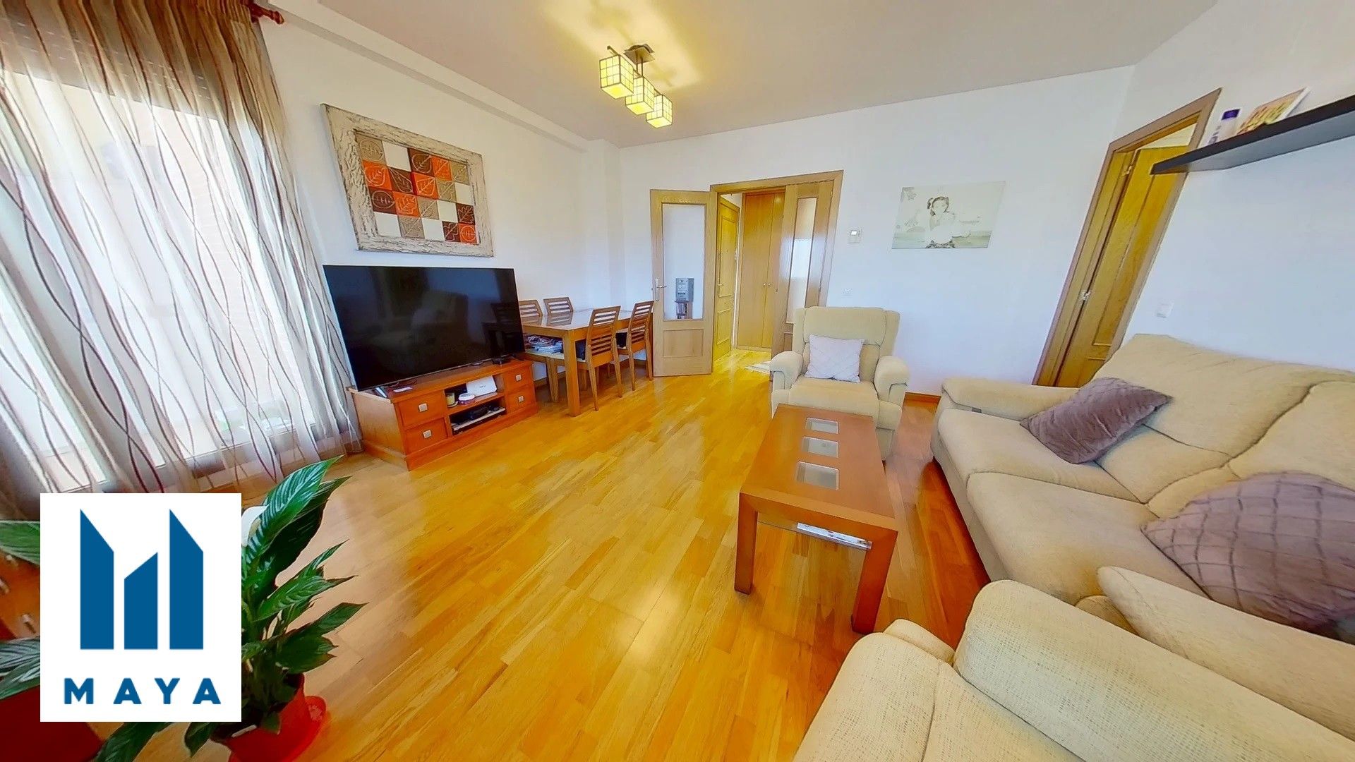 Living room of Flat for sale in Leganés  with Air Conditioner, Heating and Terrace