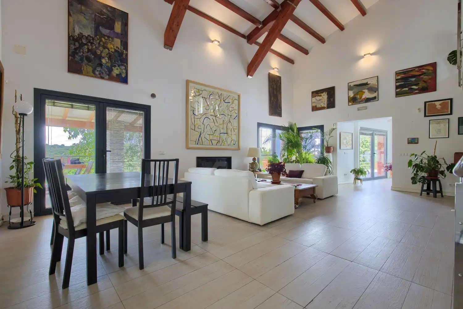 Sala de estar de Finca rústica en venta en Trujillo con Jardín privado, Terraza y Trastero
