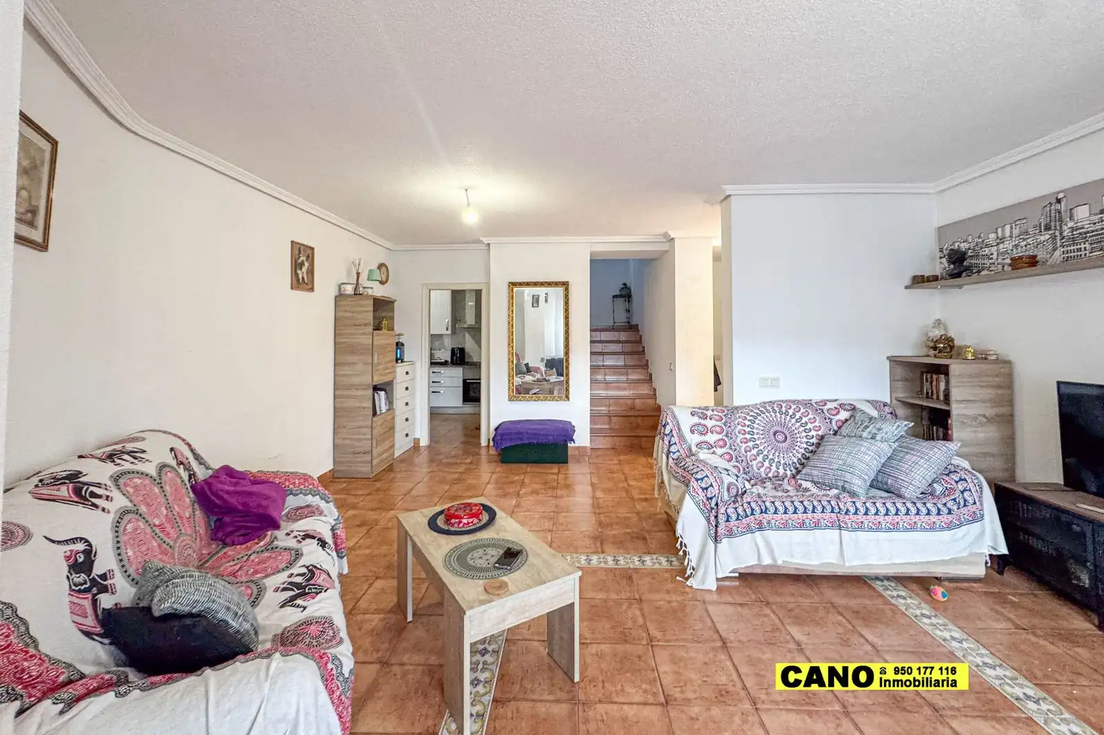 Sala de estar de Casa o chalet en venta en Vícar con Terraza