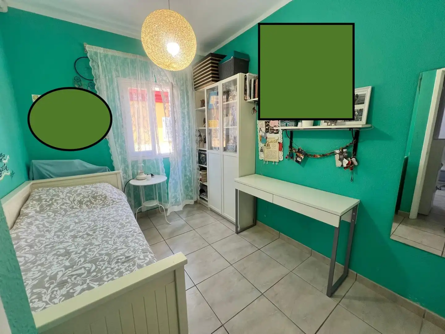 Schlafzimmer von Einfamilien-Reihenhaus zum Verkauf in San Bartolomé de Tirajana mit Klimaanlage, Terrasse und Abstellraum