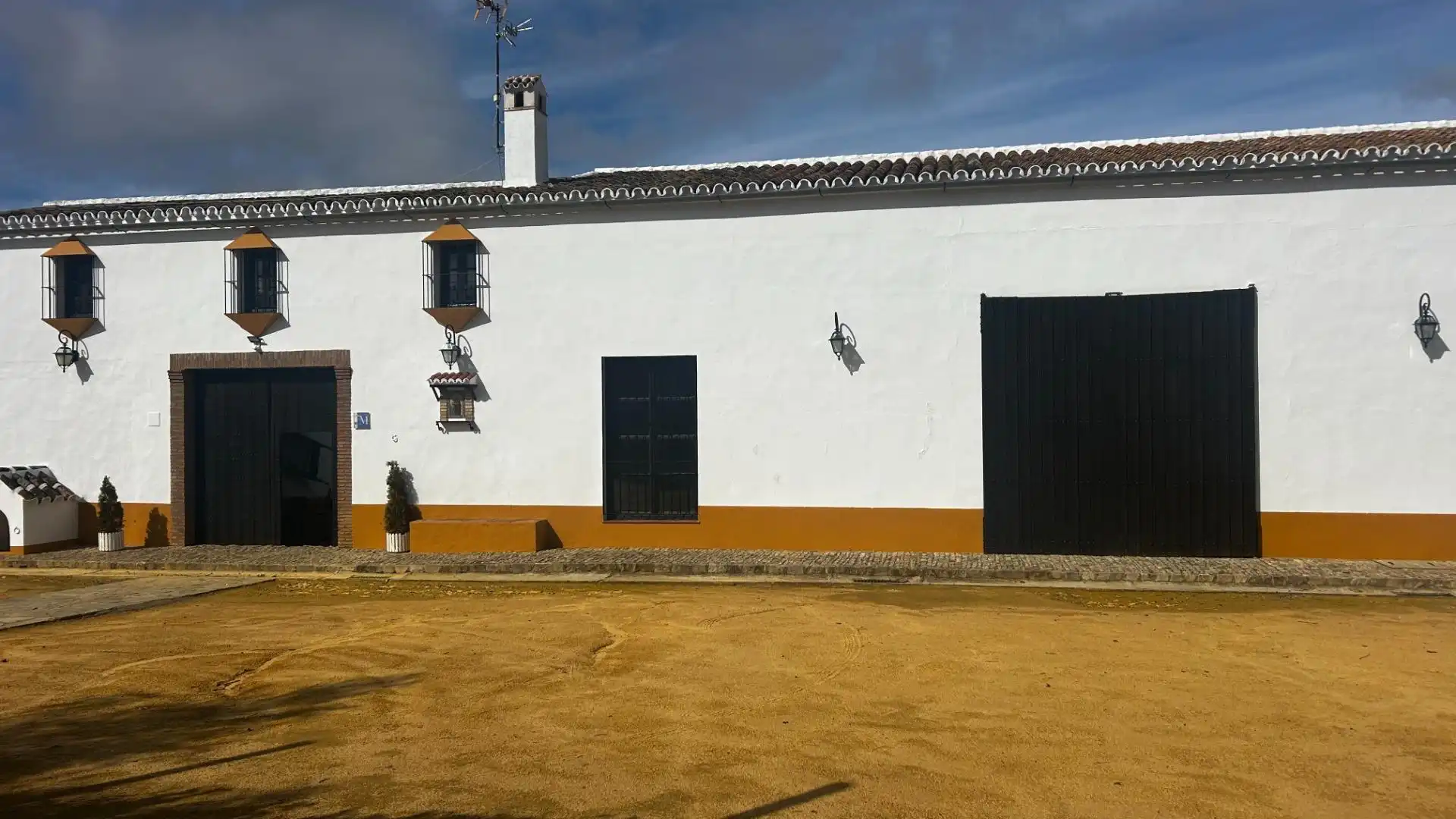 Vista exterior de Finca rústica en venta en Teba con Aire acondicionado, Jardín privado y Piscina