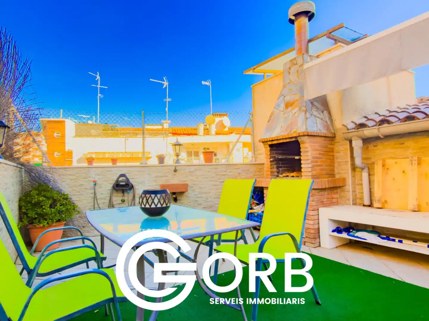 Terrace of Duplexes for sale in Mataró  with Heating, Terrace and Storage room