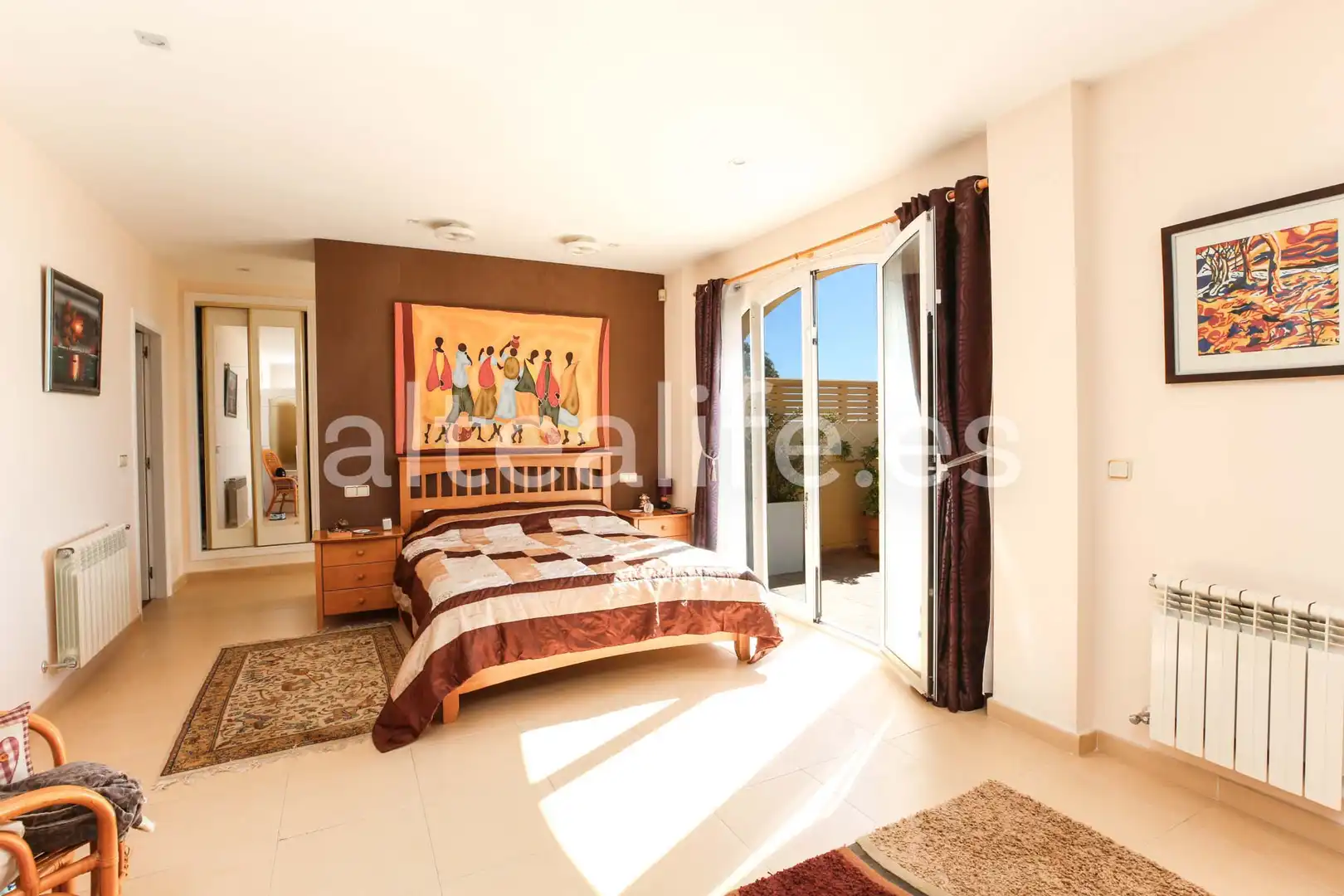 Habitación de Casa o chalet en venta en Altea con Aire acondicionado, Calefacción y Jardín privado