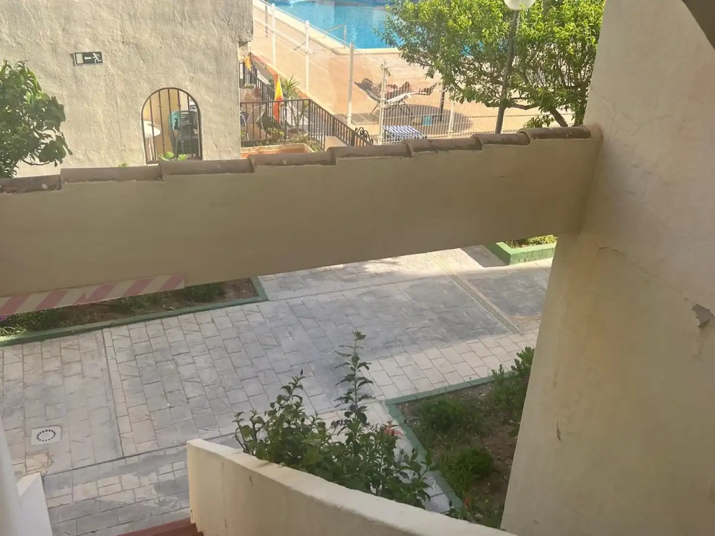 Terraza de Apartamento de alquiler en Mazarrón con Aire acondicionado, Calefacción y Terraza